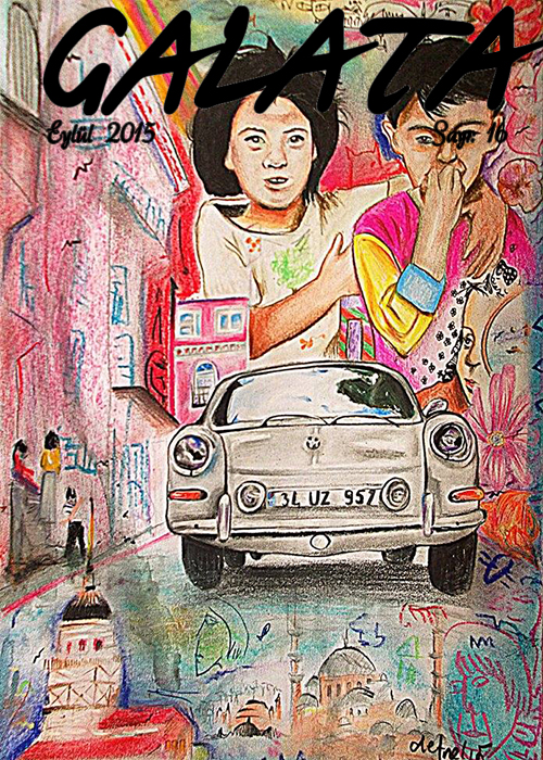 Galata Dergisi Sayı 16 kapağı — Defne Hadiş
