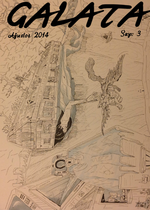 Galata Dergisi Sayı 3 kapağı — Burak Özkan