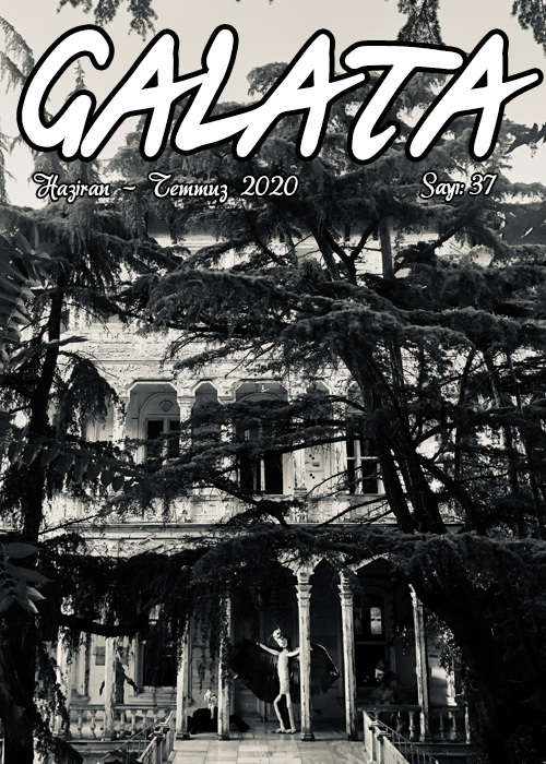 Galata Dergisi Sayı 37 kapağı — Tuğba Türkeş