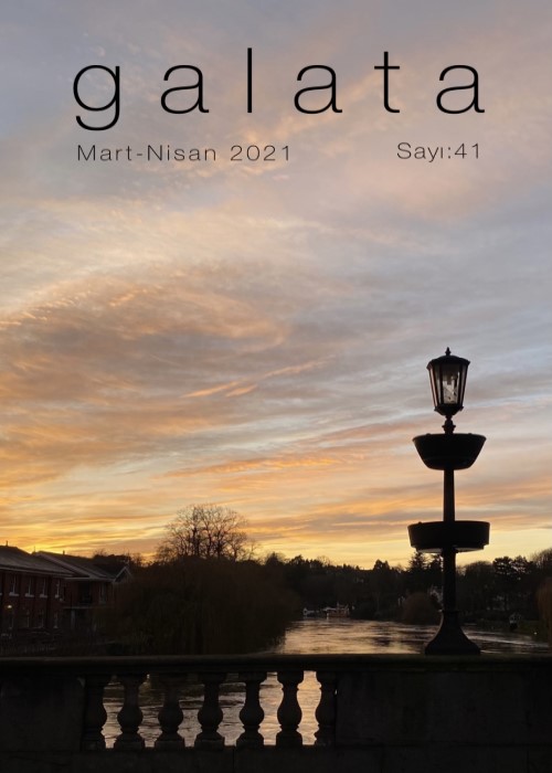 Galata Dergisi Sayı 41 kapağı — Semih Bozkurt
